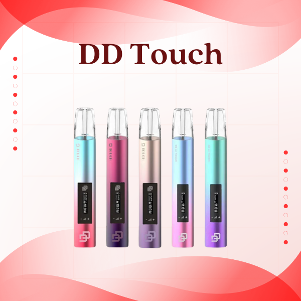 DD Touch Pod Kit Device in Metallic Black with Haptic Feedback