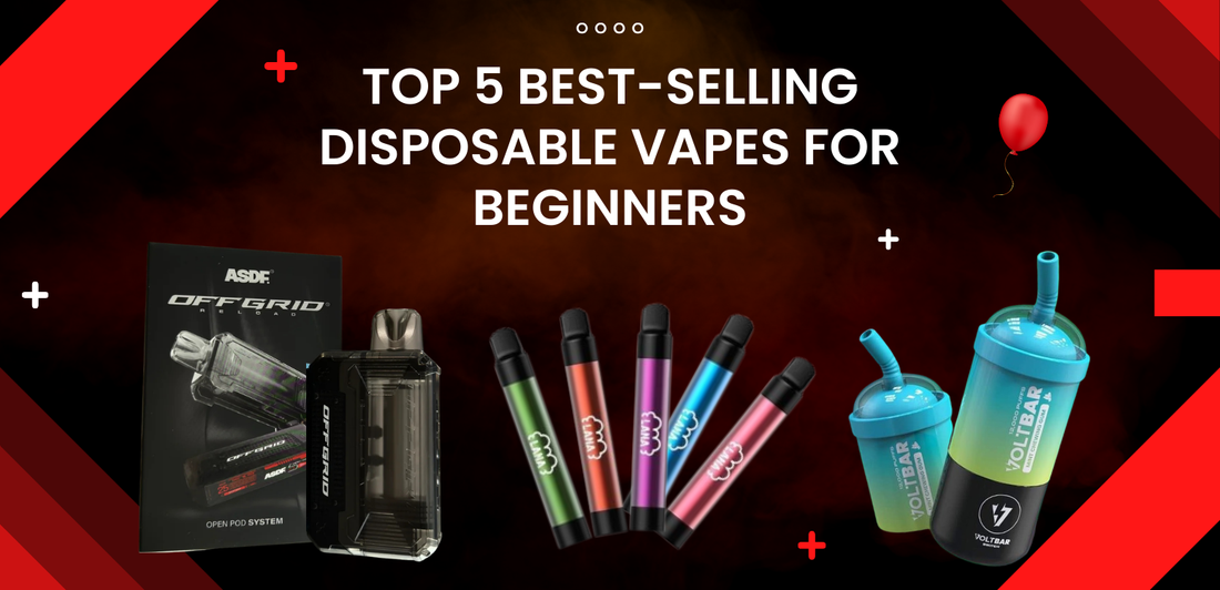 Top 5 Best-Selling Disposable Vapes for Beginners