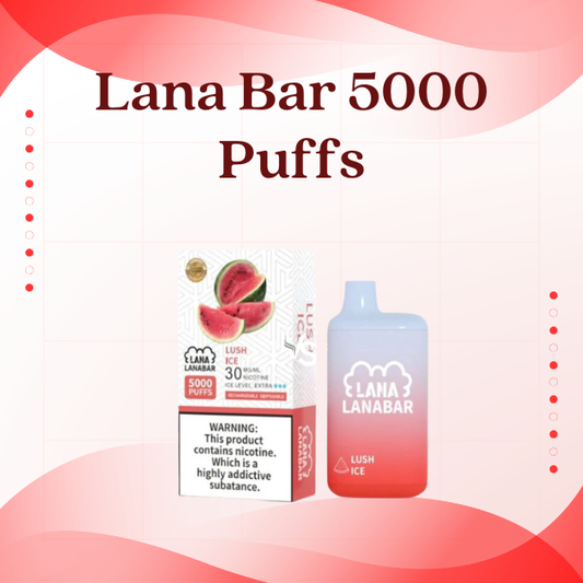 Lana Bar 5000 Puffs Disposable Vape Device - All Flavors
